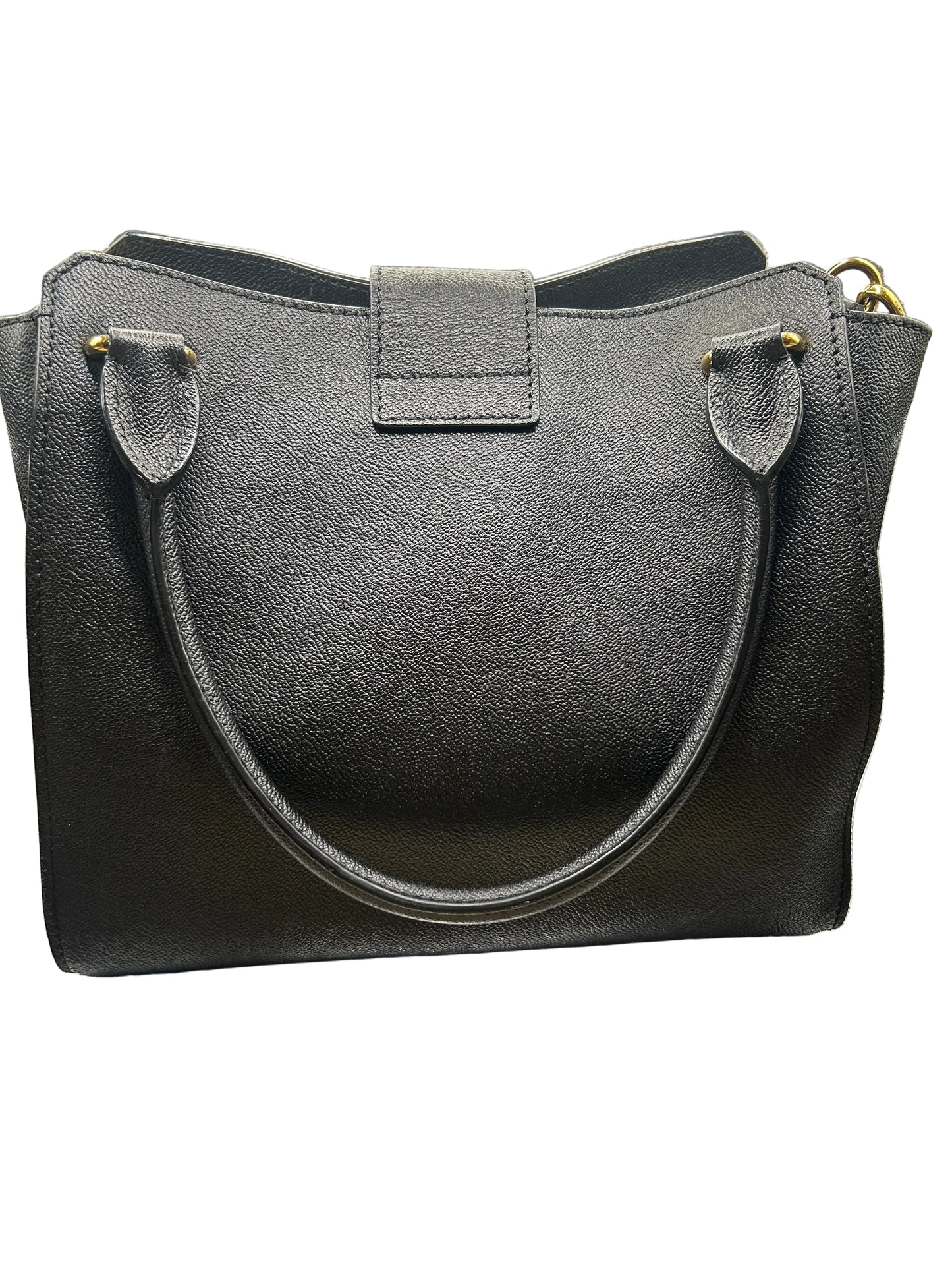 Burberry Buckle Tote Medium Black