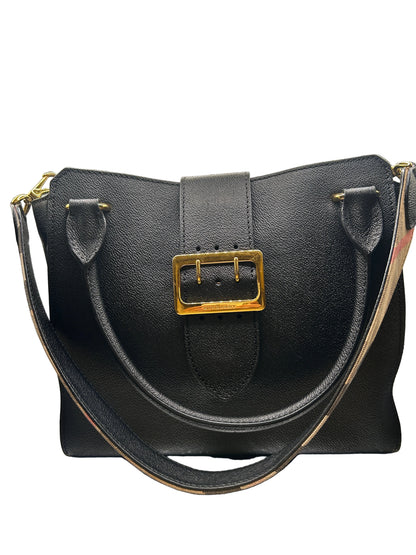 Burberry Buckle Tote Medium Black