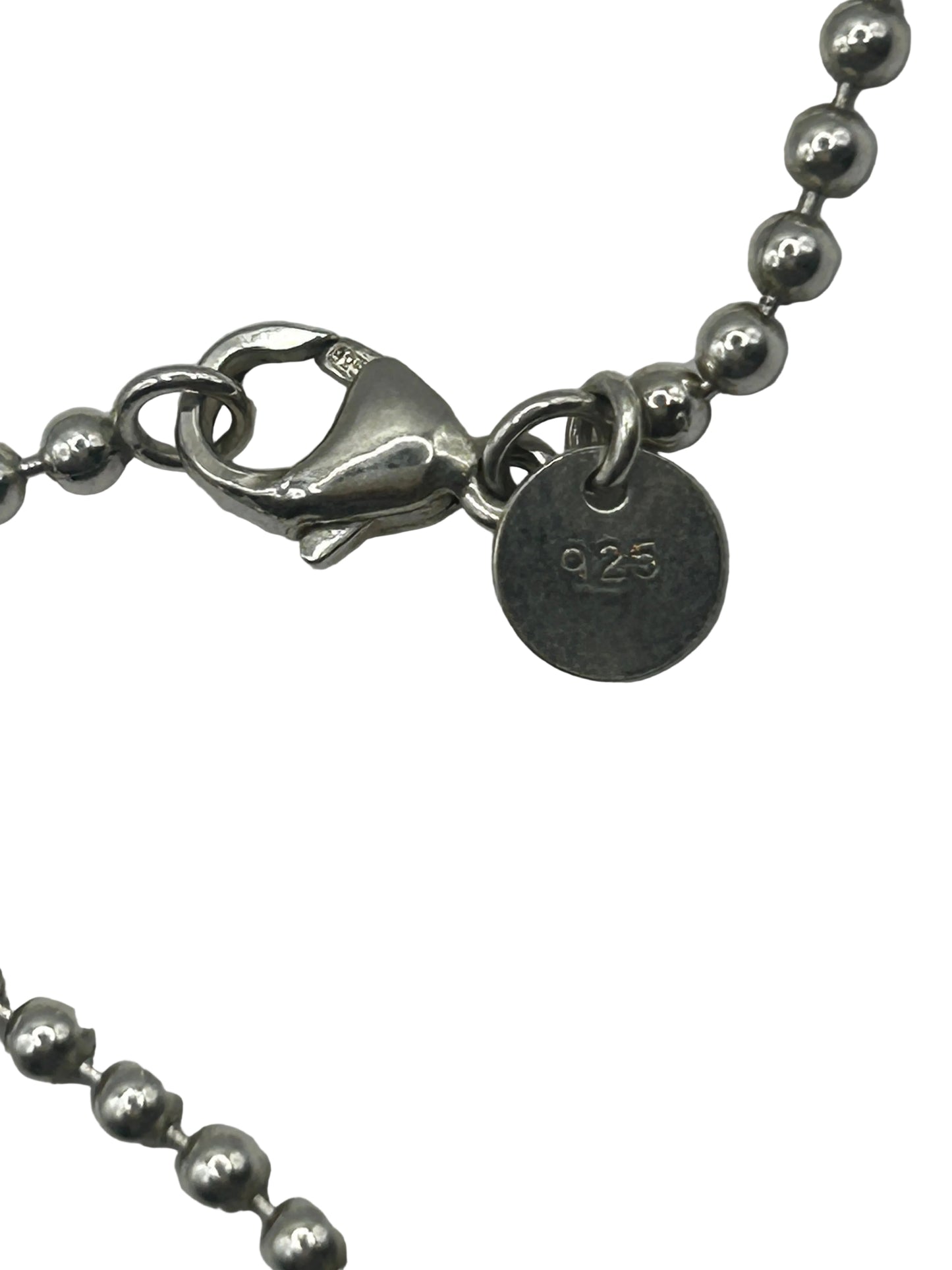 Tiffany & Co. Coin Edge Dog Tag
Necklace Silver