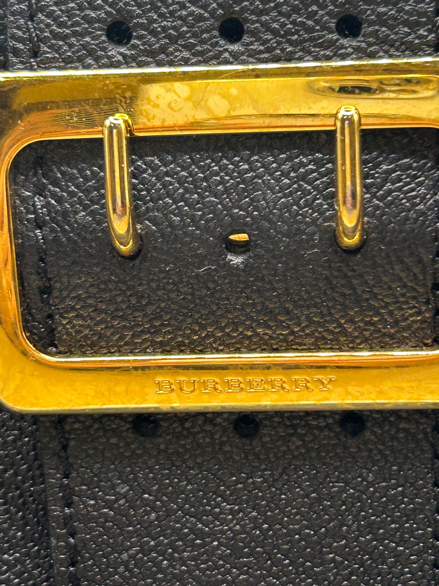 Burberry Buckle Tote Medium Black