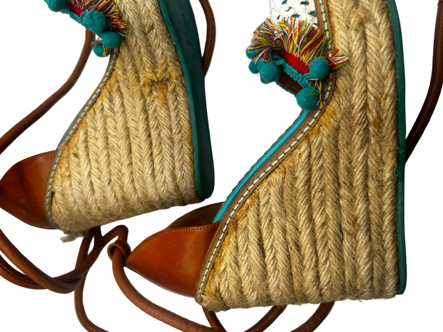 Missoni wedge Espadrilles