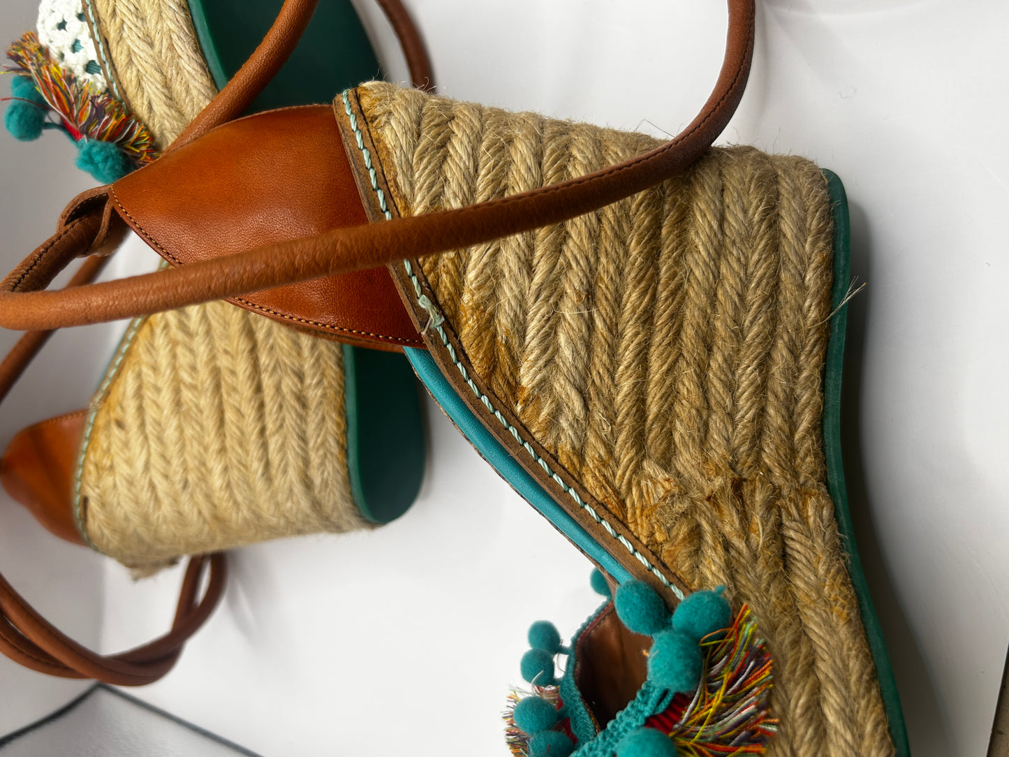 Missoni wedge Espadrilles