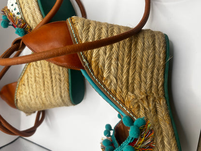 Missoni wedge Espadrilles