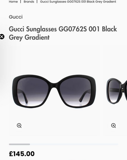 Gucci sunglasses GG0762S 001